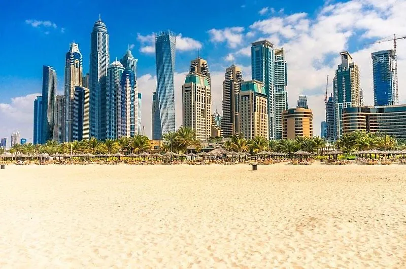 Apartmán 1Br Charming Modern 5Min To Beach Dubai Marina
